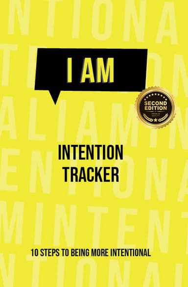 I AM Intention Tracker book cover