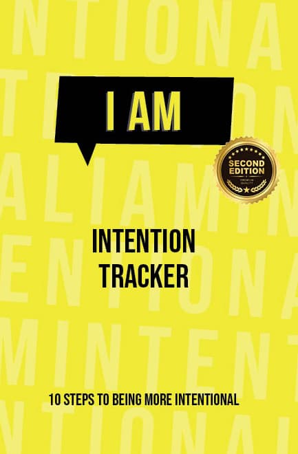I AM Intention Tracker book cover by Chris Coltran