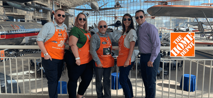 C2 team with Home Depot associates