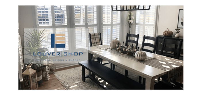 Louver Shop plantation shutters in a beautiful home